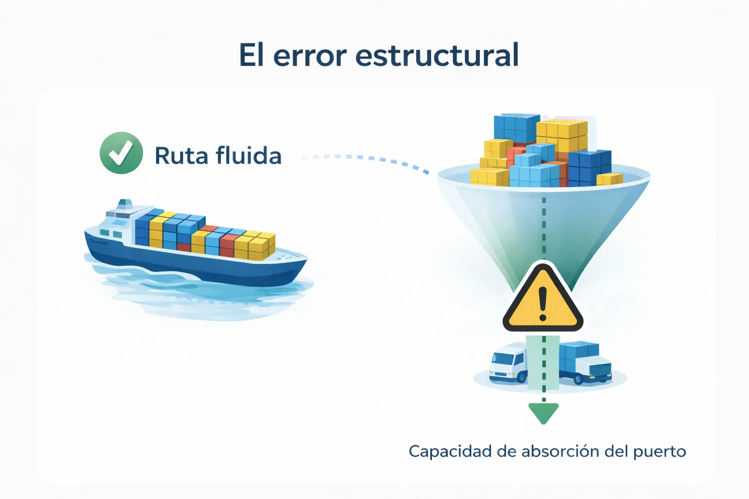 Capacidad de absorción portuaria
